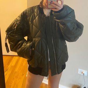 ODEUR STUDIOS designer bomber jacket